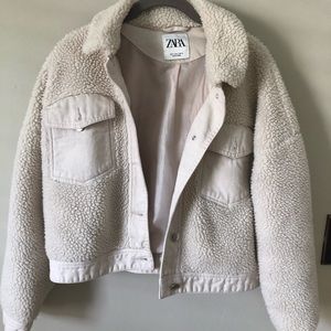 Zara Fuzzy Jacket